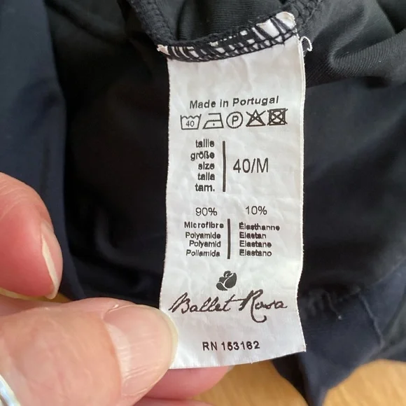 Ballet Rosa Black Dancewear Leotard - Adult S - Picture 4 of 4